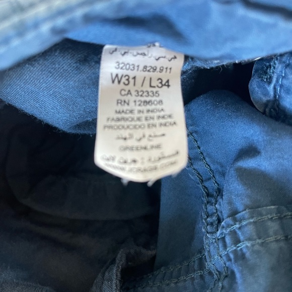 Vintage J.C. raggs Navy pants 31 W x 34 L - Picture 6 of 7